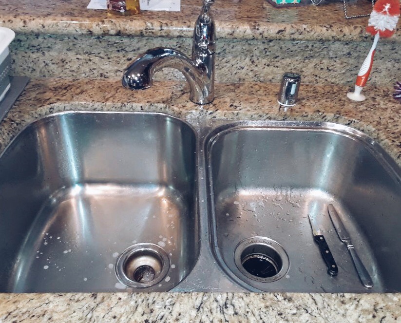 dual kitchen sink