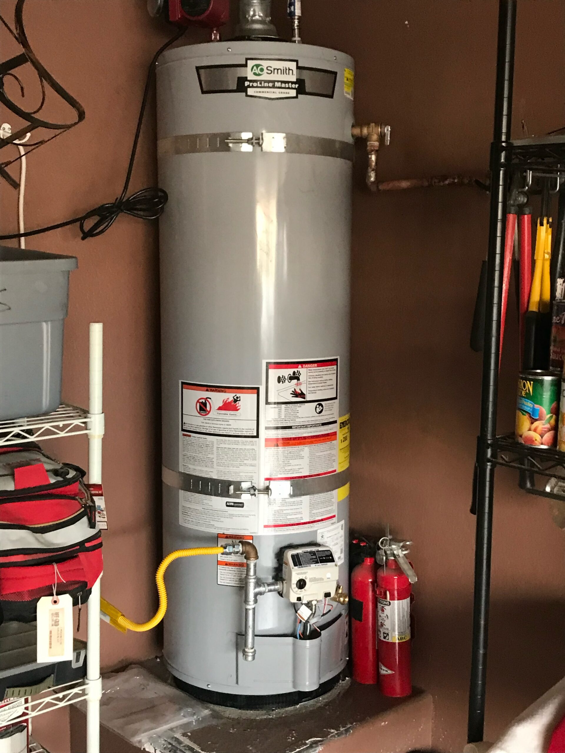 Large water heater