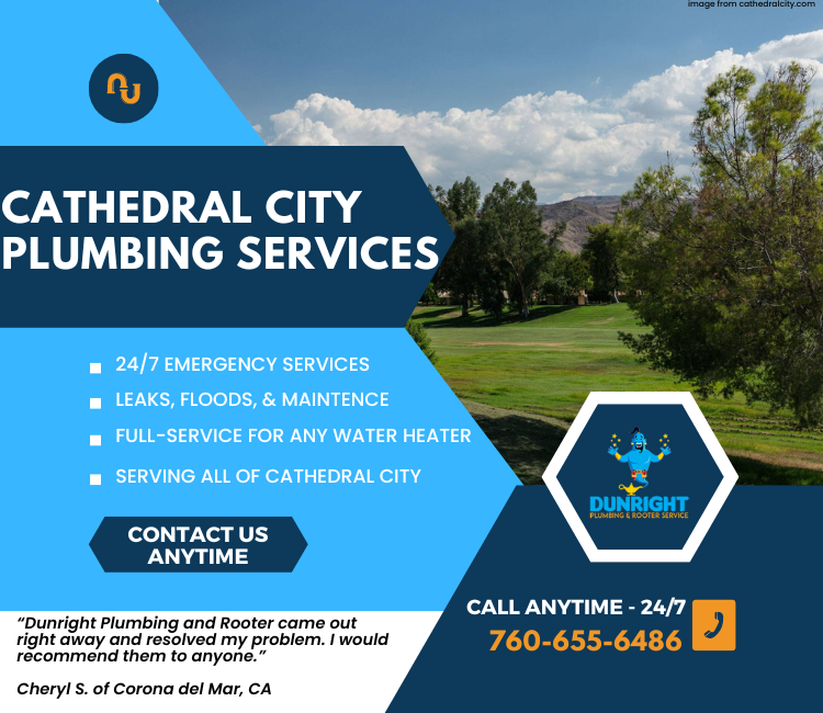 Cathedral City Plumbing Advertisement