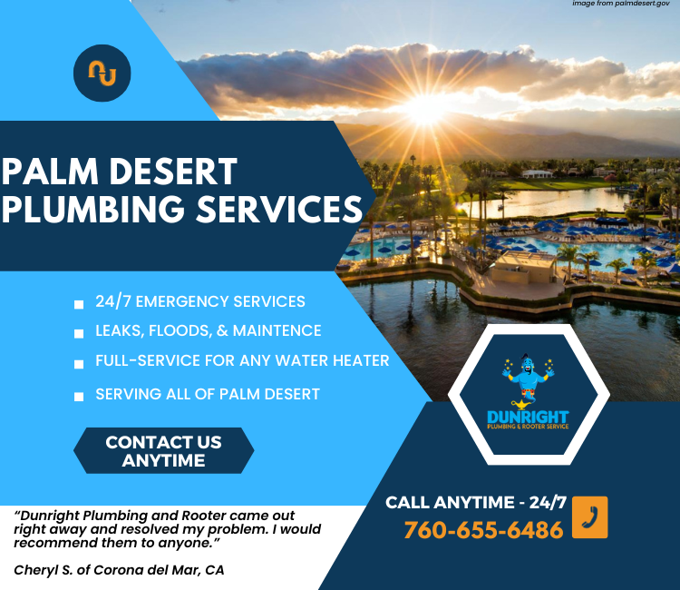 Palm Desert Plumbing Services